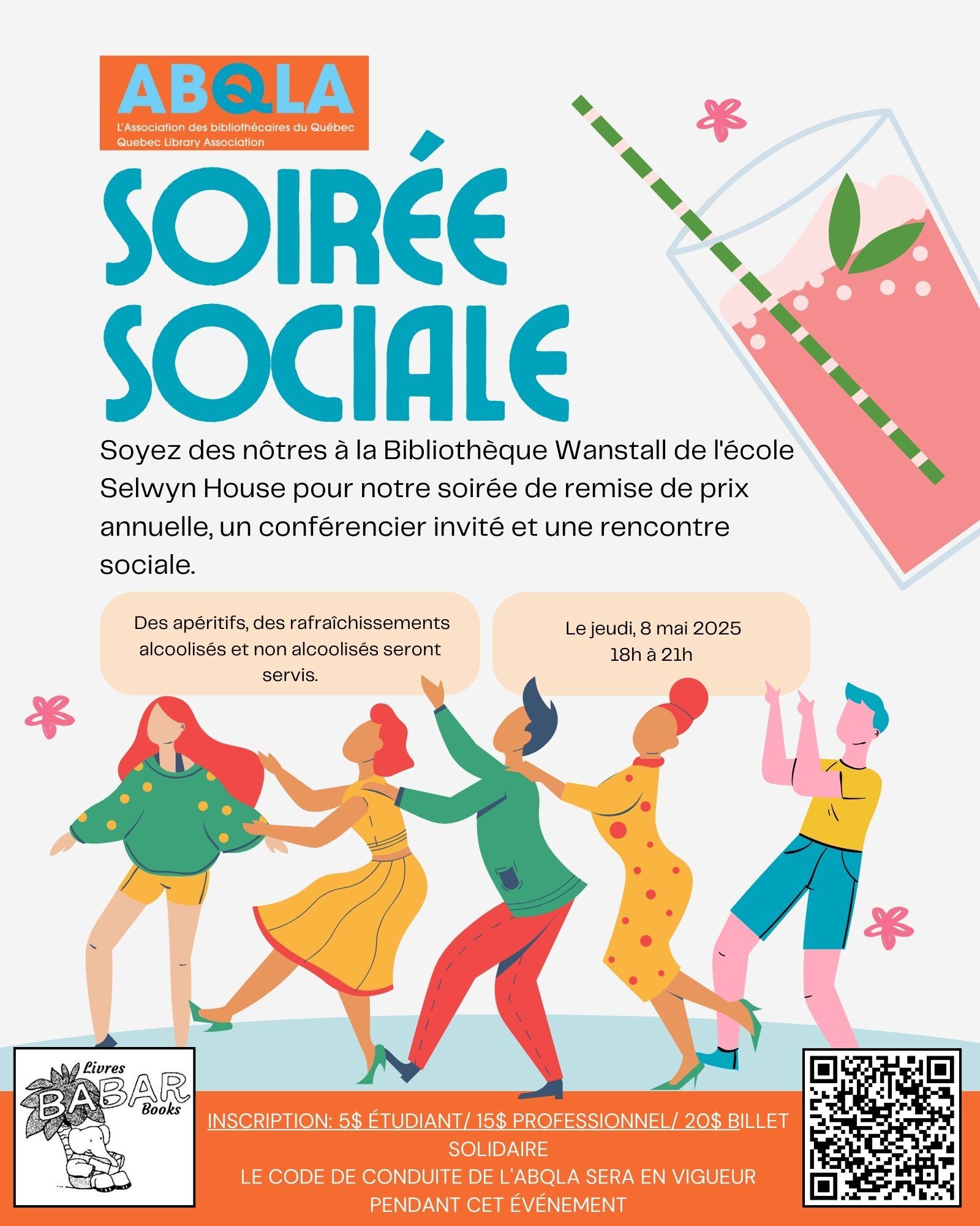Poster for Spring social